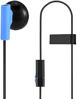 Mono Gaming Earphone for Playstation 4 3.5mm Gaming Headphone In-ear Earbuds with Mic for Sony Playstation 4 PS4 Controller