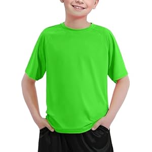 ZUEMET Boys Rash Guard Short Sleeve UPF 50+ Sun Protection Swim Shirts Quick Dry Kids Rashguard