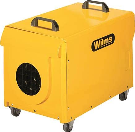 Wilms EL 10 Elektroheizer Heizgerät Heizlüfter 9 kW