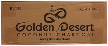 Golden Desert Coconut Charcoal Lounge Case (Cubes)