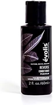 EVOLIS Reverse Thickening Conditioner for Fuller Hair (2 fl oz) | Thickening Conditioner - travel-size formula supports fuller, thicker-looking hair. FGF5-blocking technology.