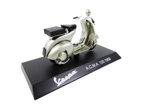 OPO 10 - Collection miniature scooter 1/18 compatible with Piaggio Vespa ACMA 125 green - 1953 - Ves0062 - Image 3