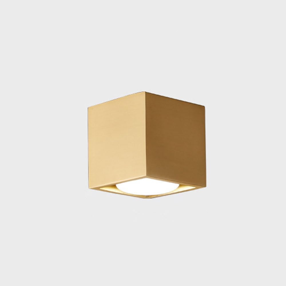 Plafonnier en cuivre d'intérieur pour illuminer un balcon ou une chambre