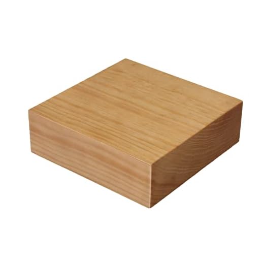 Peanas madera altas. Grosor 6.5 cms. Madera maciza. Cantos rectos. Acabado Roble claro mate. Varias medidas… (20 * 20 * 6.5)