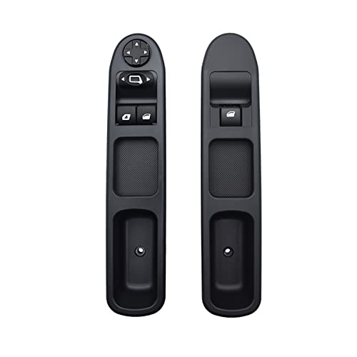 Commande de lève-vitre Peugeot 207 kit de 2 boutons conducteur et passager 6554QC 6490HQ
