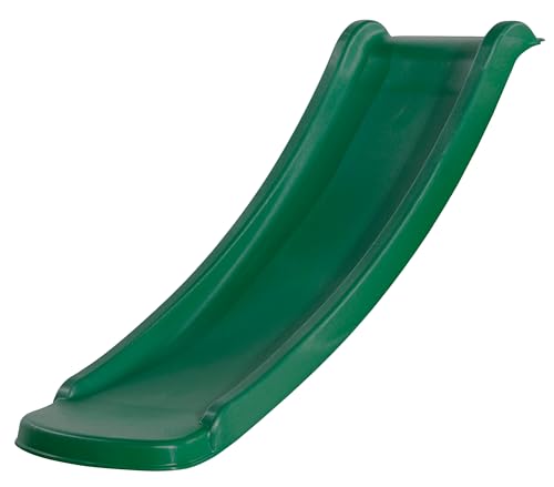 Garden Games 1.2 metre Children's Slide for a 60cm High Platform Red or Green (Green)
