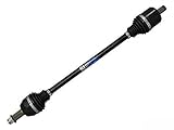 SuperATV Heavy Duty Rhino Rear Axle Compatible with Polaris Sportsman XP 550/850/1000, Stronger Than Stock, Made with Chromoly Steel, Precision Engineered Cage and Housing, See Fitment