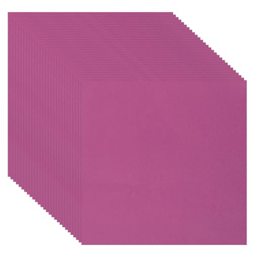 PPhtony Foil Candy Wrapper 100Pcs 6x6 Inch Aluminum Chocolate Bar Wrapping Paper Sheets for Wedding Birthday Christmas (Rose Red, 6x6)