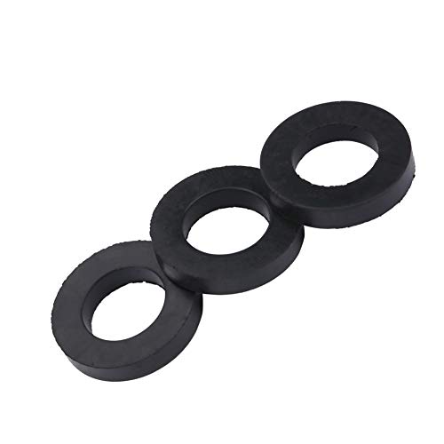 Yosoo - Shower Hose Washers Rubber Washers Seals, 12pcs O-Ring Gasket Kit Rubber Washer Seals Assortment Set, Replacement Hose Washer Seal for Shower Head and Hose Faucet Water Pipe(1/2")