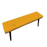 Bankkissen für den Außenbereich, 80 x 30 cm, 5 cm dickes Polyester-Sitzkissen, wasserdicht,...