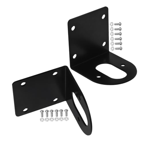 Veemoon Sturdy Dc Motor Holder Mounting Bracket for Gear Motor Durability
