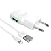 Produktbild Puro Travel Charger Fast Mini LTGN 2.4A White