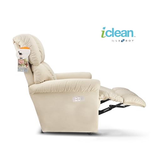 Image of LA Z BOY American Imported Pinnacle Single Seater Auto Motorized I-Clean Fabric Reclina Way Recliner Sofa | Premium Iconic Comfort Home Design | Living Room Relax Seating Chair | I Waverly Linen
