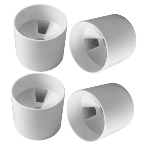 WOONEKY Golf Hole Cup Set 4 Pieces Plastic Putting Cups for Training Replacement Repair for Golfers