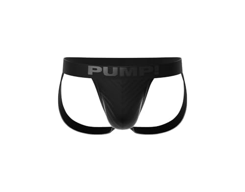 Suspensoir noir Whisper Pump idéal pour le sport et sous un jean