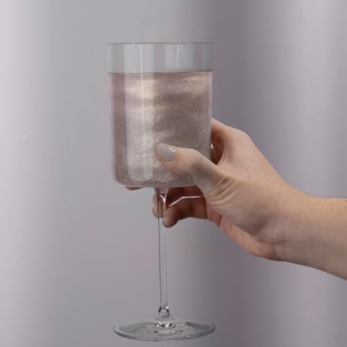 Image of Art of Sucre Silver Cotton Drink Candy Glitter Bombs, Edible Glitter, Drop into Drinks, 4 Pieces