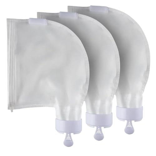 WONEWTH Pool Cleaner Bags with Zipper Replacement for Polaris 280, 480 Parts Pool Cleaner All...