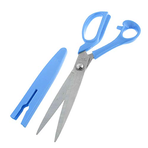 Utoolmart 縫製はさみ 裁ちばさみ 糸切はさみ 刃材質/3Cr13ステンレス鋼 全長23.8cm 刃長10.1cm 1個入り たちばさみ 裁ち鋏 洋裁 手芸 はさみ 裁縫はさみ ハサミ 糸切りバサミ 刺繍はさみ クラフト用シザー 鋭い刃 レザー 事務用 手芸