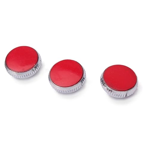 Boutons de doigt pour saxophone Vaguelly boutons rouges confortables pour réparation clés