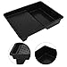 Gadpiparty Plastic Paint Tray with Deep Basin and Roller Holder, Black Sturdy Plastic Paint Pan for Wall Painting, Household Painting Supplies Tool for Home and DIY Projects