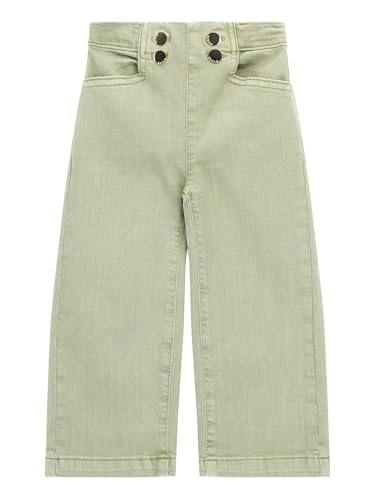 GUESS Girls' Wide Leg Fashion Fit Denim Pants