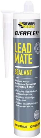 Sika SikaSeal Lead Sealant, Neutral Cure, Lead Grey, 295ml