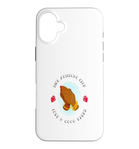Nice Attitude Club Love & Good Karma (�|�W�e�B�u�Ȑ���) �X�}�z�P�[�X iPhone 16 Plus �p