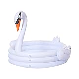 costick ビニールプール 子供用 ベビープール 家庭用プール ファミリープール 水遊び キッズプール (スワン)
