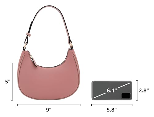 Image of FashionPuzzle Small Crescent Shoulder Bag Underarm Purse