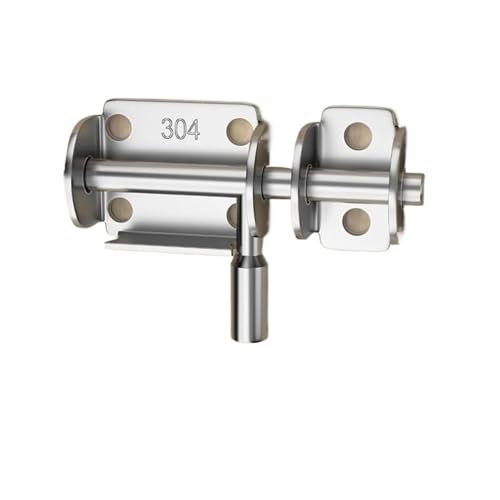 Loquet de porte en bois pour porte coulissante rustique - 5