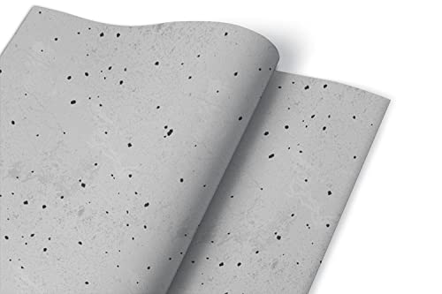 Vinilo adhesivo de hormigón arquitectónico para muebles y estantes de 100x50cm 3