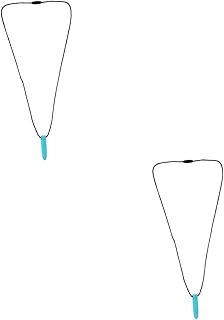 TOYANDONA Mordedor De Mastigação Para Crianças 2 Peças Ajudas Motoras Sensoriais Mordedor De Bebê Brinquedos Infantis Brinquedos Esportivos Brinquedo Infantil Colar De Dentição De