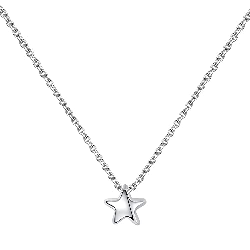 Collier solide pour femmes avec pendentif élégant en bijouterie fine