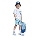 Adidas Unisex-Kids Adidas x Disney Lilo and Stitch T-Shirt Set, White/Semi Flash Aqua, Small