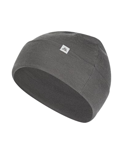 [DANISH ENDURANCE] リッジカフニット帽 メリノウール 通気性 ビーニー 防寒 保温 ストレッチ 吸汗速乾 抗菌防臭 メンズ レディース ユニセックス, ダークグレー, One Sizeのサムネイル