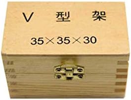 2Pcs V-Blocks and Clamping Set Centering Clamping Tools 35x35x30mm