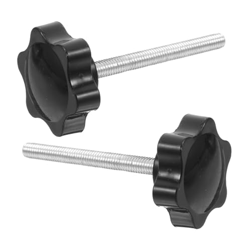 CONGARTENO Pomos de Estrella Ajustables para Andadores y Sillas de Ruedas con Almohadilla de Goma Antideslizante Tornillos Manuales Resistentes y Duraderos para Recambio de Dispositivos de