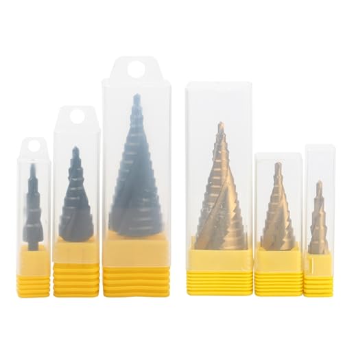 Set de 3 Brocas Escalonadas HSS 4-32mm miniatura 5