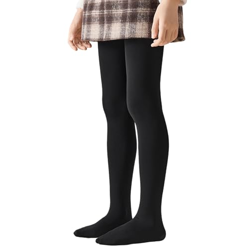 LOLANTA Girls Dance Tights Anti-slip Footed Super Soft Stockings for Kids Stretchy Ballet School Student Pantyhose