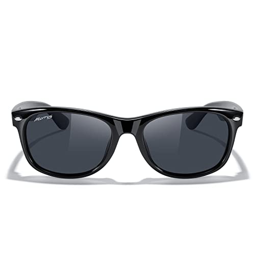 Image of MERRY'S Polarized Unisex Shades Sunglasses for Men and Women Vintage Polarized Sun Glasses Mirror Lens