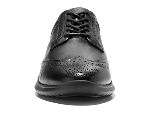 Cole Haan Cole Haan Womens Zerogrand Meritt Wing Tip Oxford, Black/Black, 7.5-C US