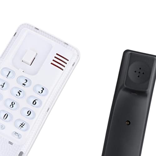 MYADDICTION-Mini-Wall-Phone-Corded-Powered-by-Telephone-Line-for-Hotel-Family-White-Home-Telephones-Accessories-Corded-Telephones-consumerelectronics