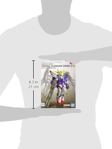 Miniatura 10 de Bandai Gunpla Model Kit - Gundam - SD Gundam EX-Standard 004 Wing Gundam Zero (EW) - Robot incorporado - MK576005057600