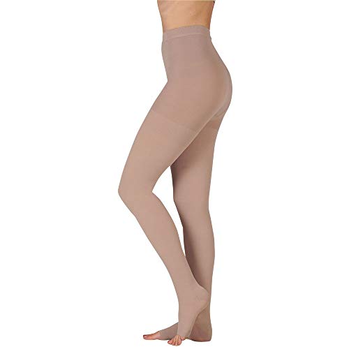 Image of Juzo Basic 4411 Pantyhose Compression 20-30 mmHg Open Toe, Short