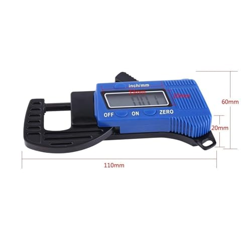 Calibrador digital para medición de espesor 0.01mm miniatura 3