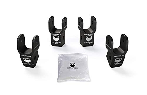 Extensión de choque TeraFlex 1985200 de 2 pulgadas para evitar topes en tu Jeep Wrangler JL