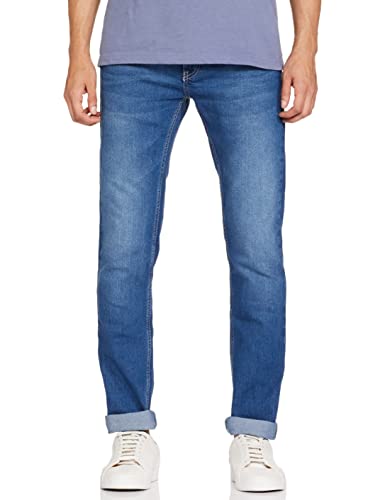 Image of Pepe Jeans Men's Slim Fit Cotton Blend Jeans