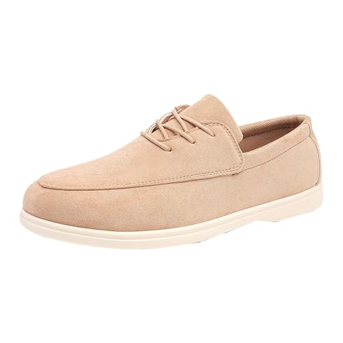 Zapatos minimalistas de gamuza fina: elegancia Oxford informal en talla 40 2/3 EU