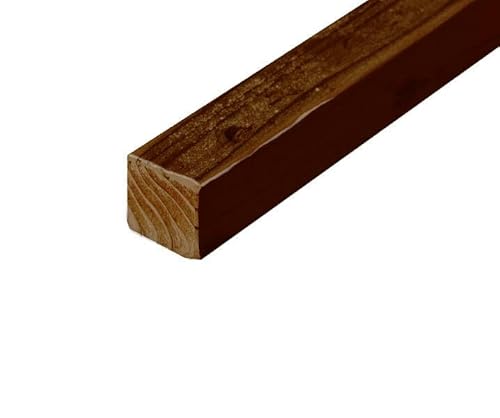 OLD ASHIBA フリー板 厚35mm×幅35mm×長さ1000mm 屋内用濃茶(こいちゃ) 足場板 古材 板材 棚板 厚み3.5cm 幅3.5cm 長さ100cm 受注生産