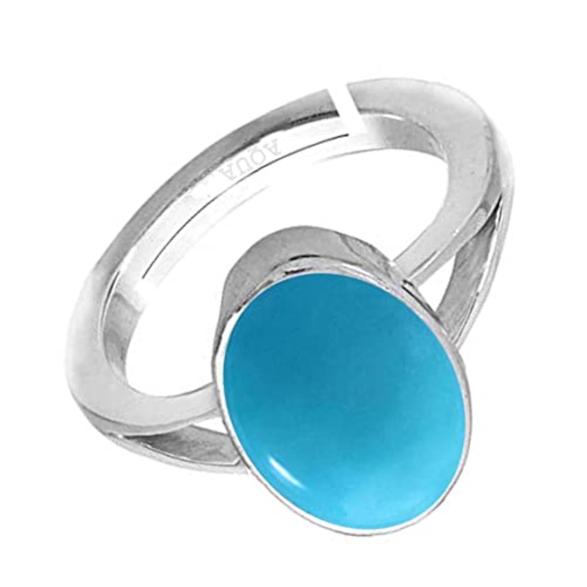 Women's Turquoise Adjustable Ring, 925 Sterling Silver